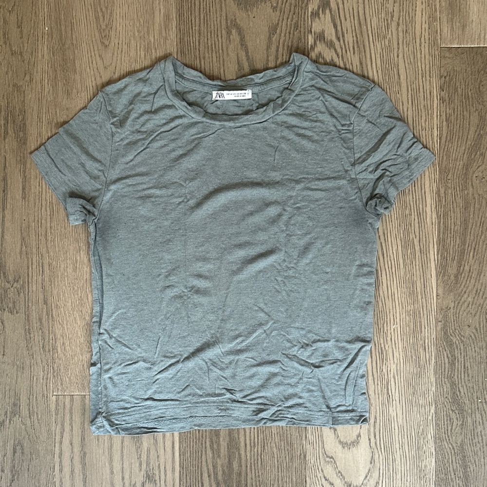 EUC Zara Women's Teal Short Sleeve Tee